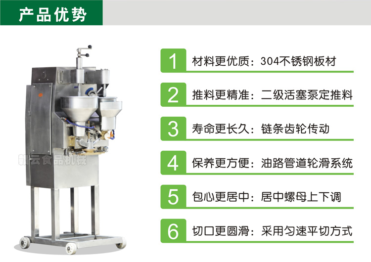 二代肉丸包心機的優勢