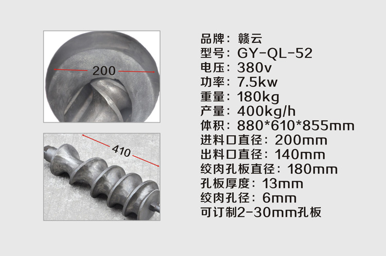 52型新款強力絞肉機