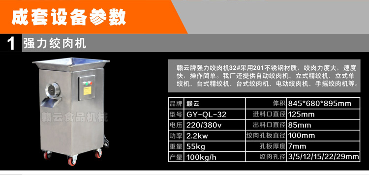 32型強力絞肉機